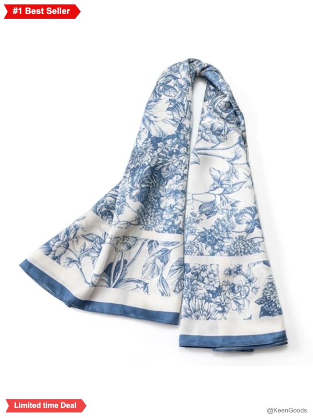 100% Mulberry Silk Scarf for Women Large 35x35 Square Satin Hair Wrap